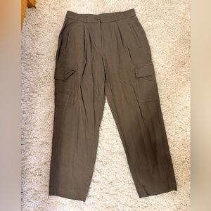 Old Navy Women’s Trouser Cargo Pants - Army Green